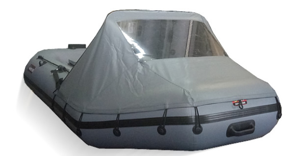 Тент носовой для лодки ПВХ Хантер 280 (все варианты) | Мототека